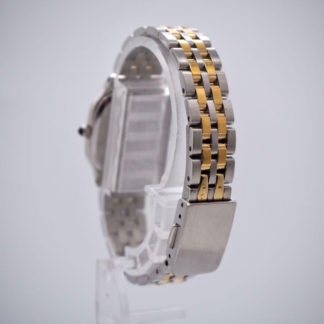 228 稼働【美品】SEIKO時計 エクセリーヌ レディース スクエア　ゴールド