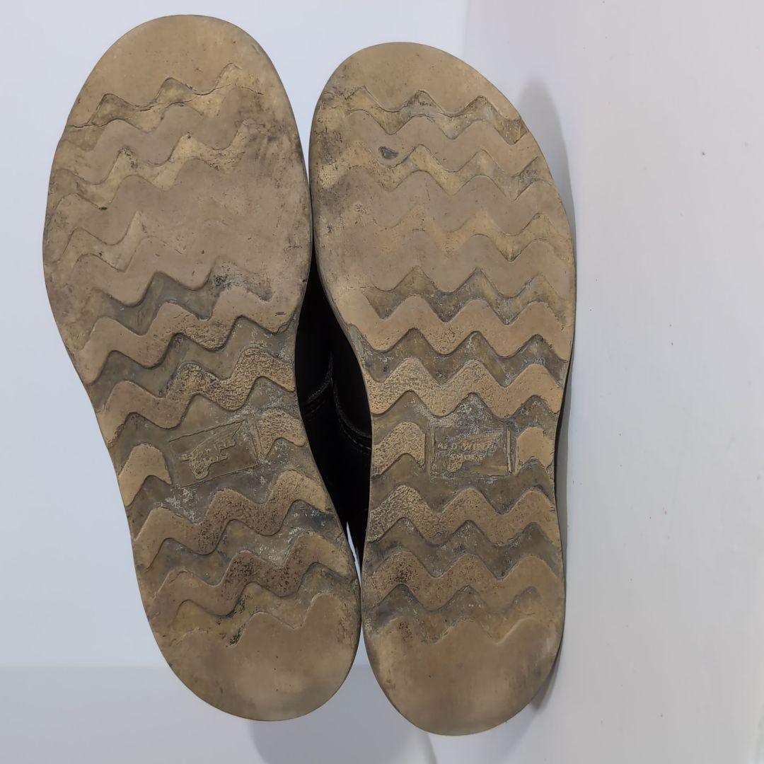 Red Wings/レッドウィング ブラックレザー ブーツ 犬タグ27cm