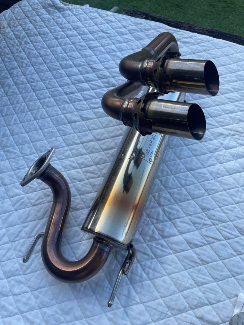 ホンダS660用　無限スポーツマフラー（ステンレスフィニッシュタイプ）