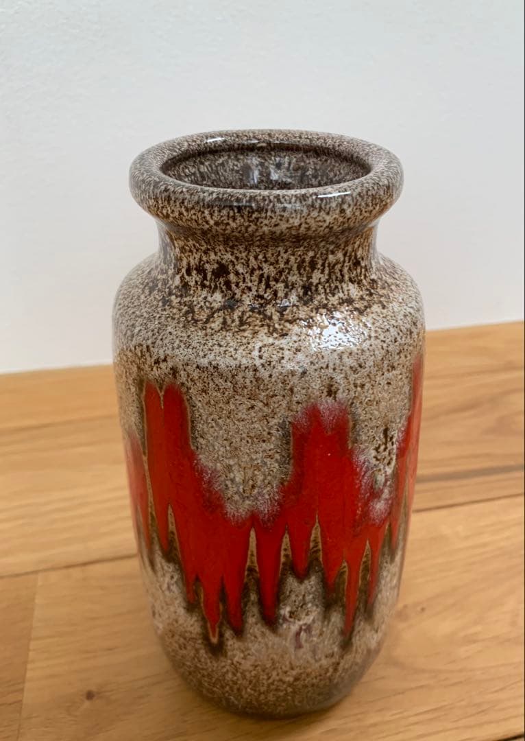 ドイツ　Fat lava Scheurich Lora 213-20花瓶