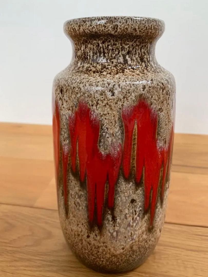 ドイツ　Fat lava Scheurich Lora 213-20花瓶