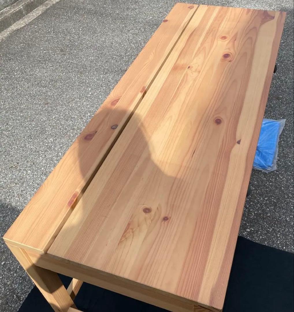 HEMNES デスク 120x47 cm パソコンディスク