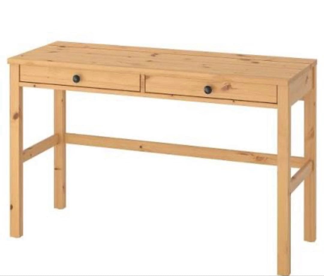 HEMNES デスク 120x47 cm パソコンディスク