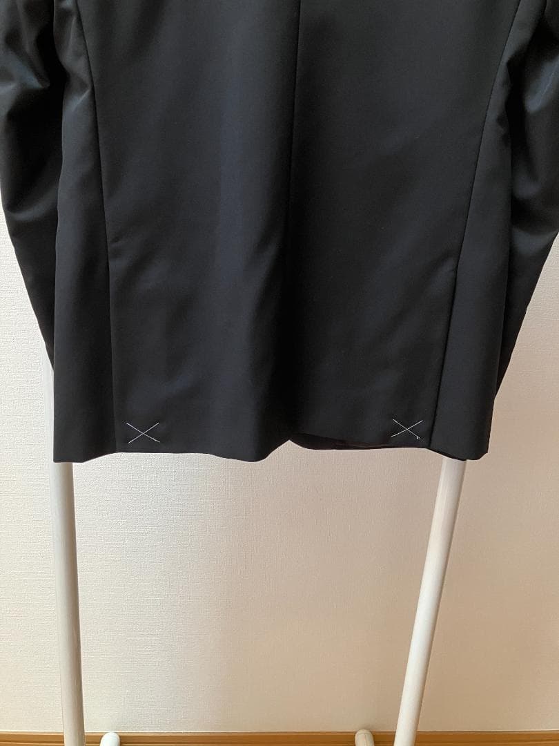 【未使用】結婚式に ブラックスーツ2Bセットアップ欧州購入