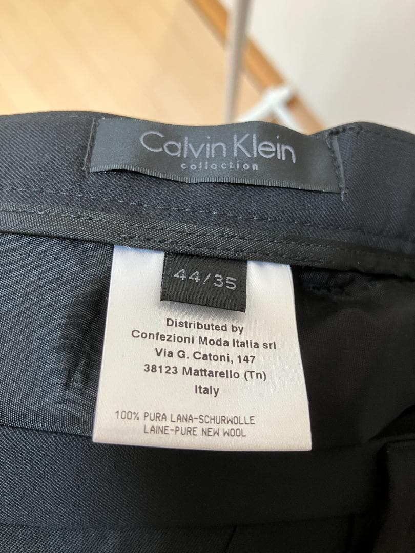 【未使用】結婚式に ブラックスーツ2Bセットアップ欧州購入