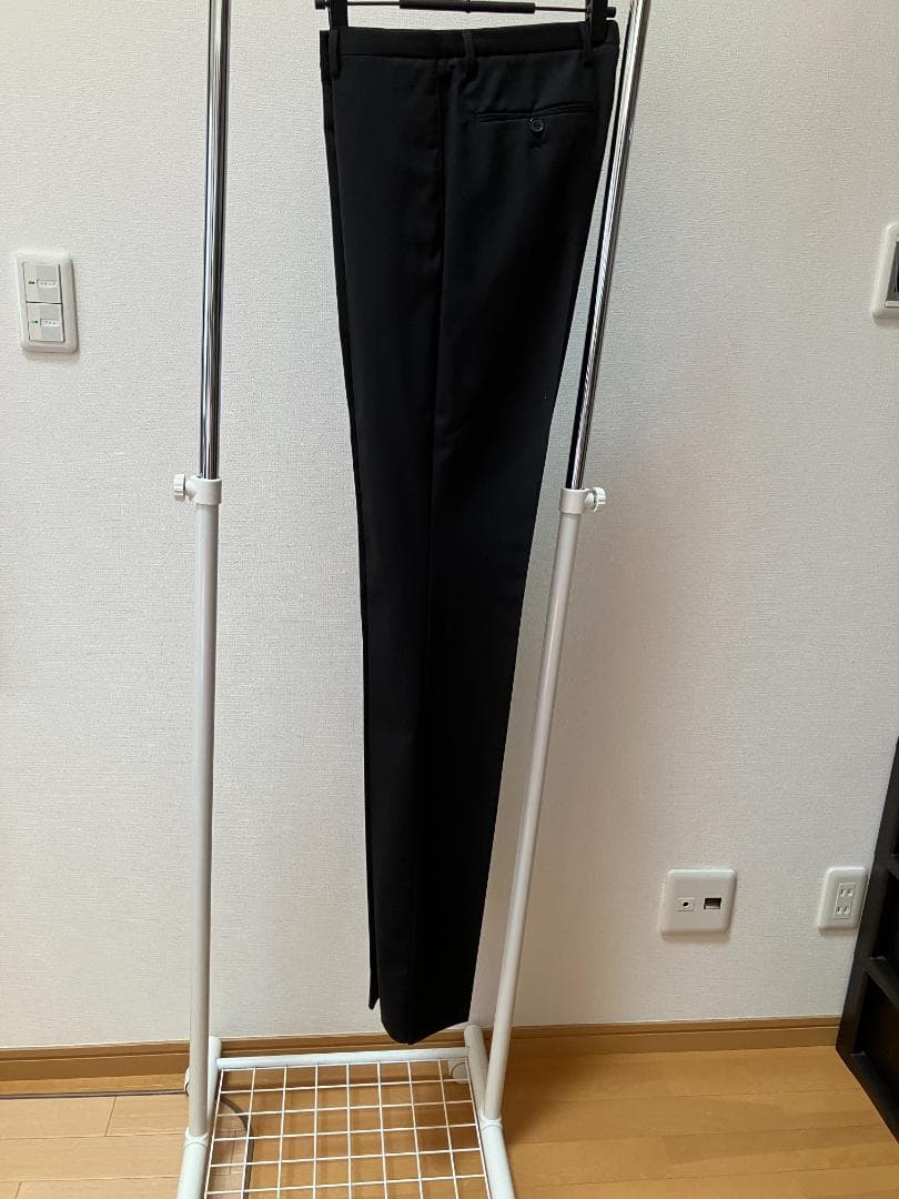 【未使用】結婚式に ブラックスーツ2Bセットアップ欧州購入