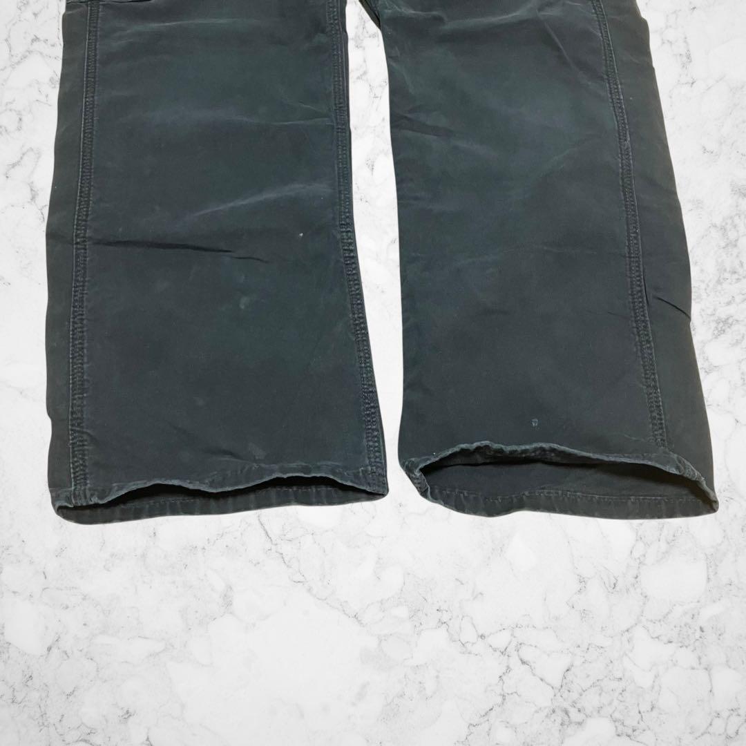 マ*ク様 carhartt ダック　ペインターパンツ　ブラック　ワークパンツ　3