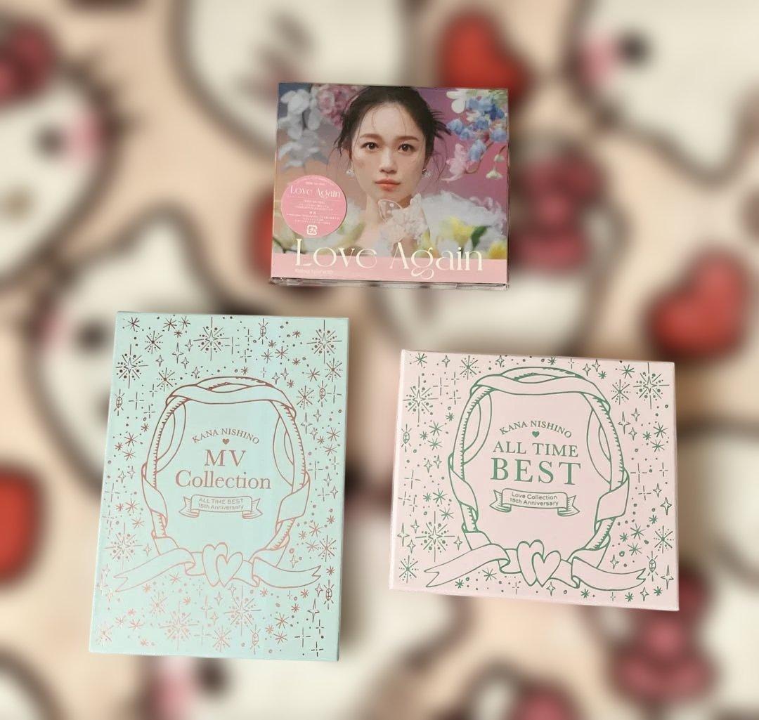 西野カナCDDVD5点まとめ売り初回限定盤BOX有／新品未使用多数／ライブDVD