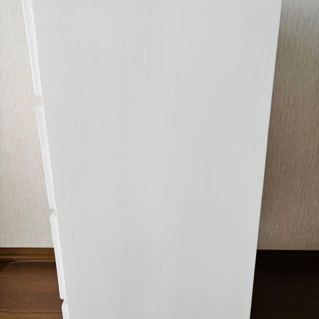 シャビーシック チェスト 4段 薔薇装飾 フレンチカントリー 姫系家具 ロココ調