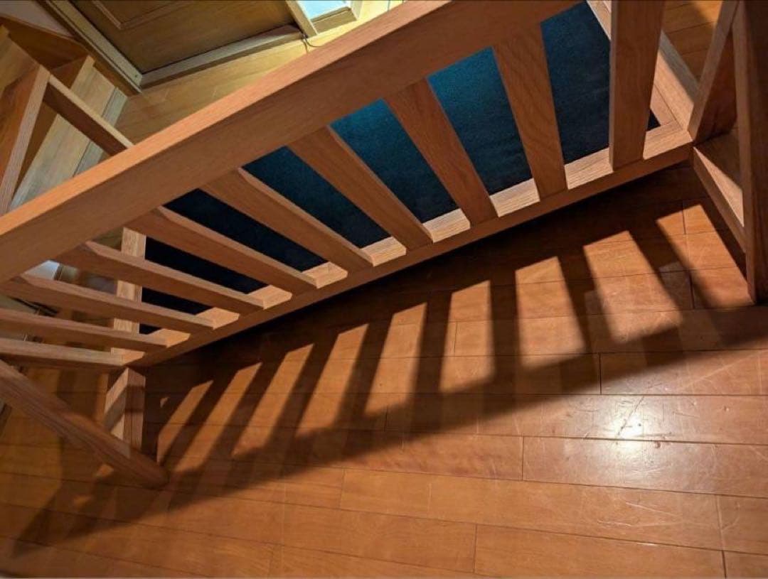 ■送料込■無印 MUJI 木製フレーム ソファ オーク材 2シーター 2人用椅子