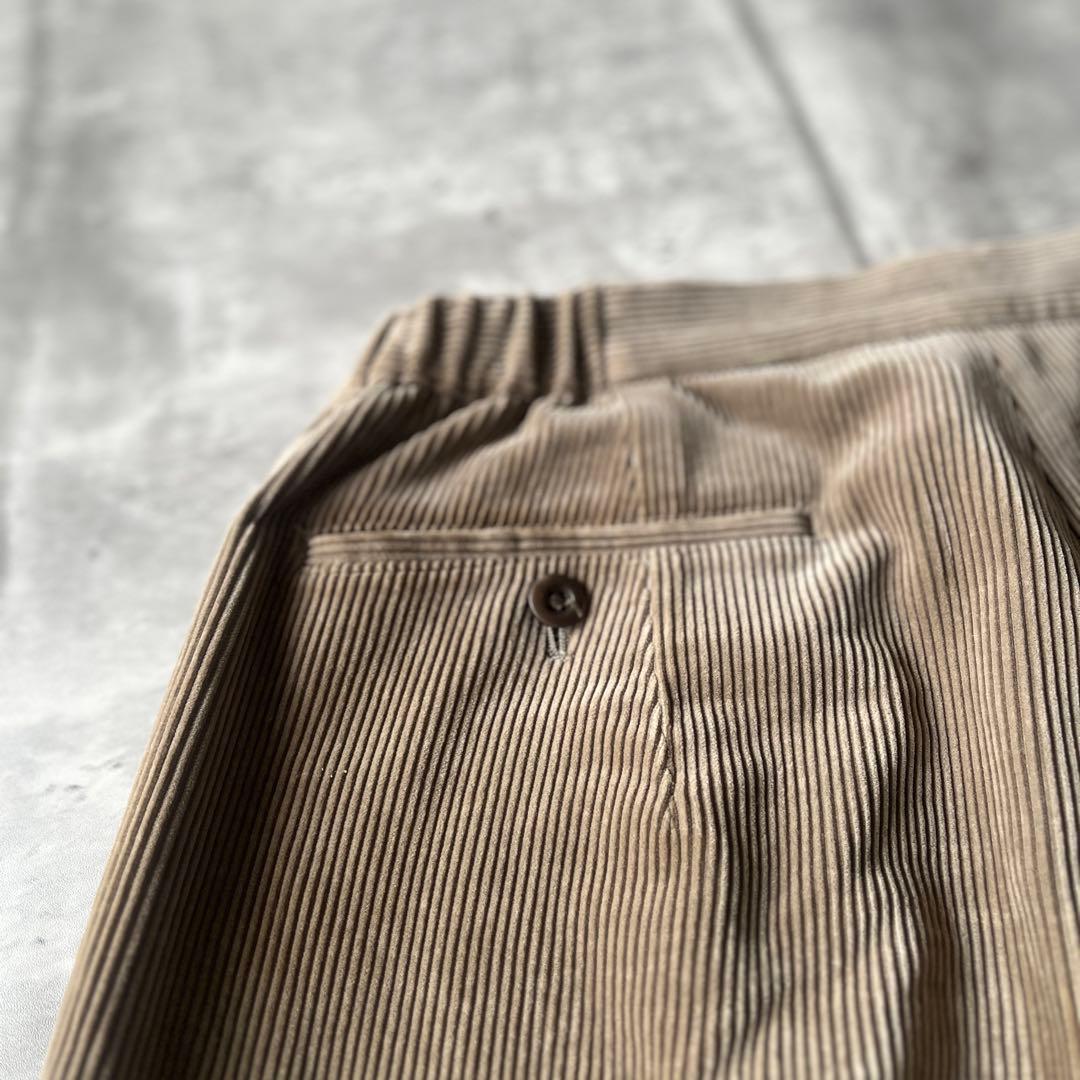 KAPTAIN SUNSHINE Easy Trousers Mコーデュロイ