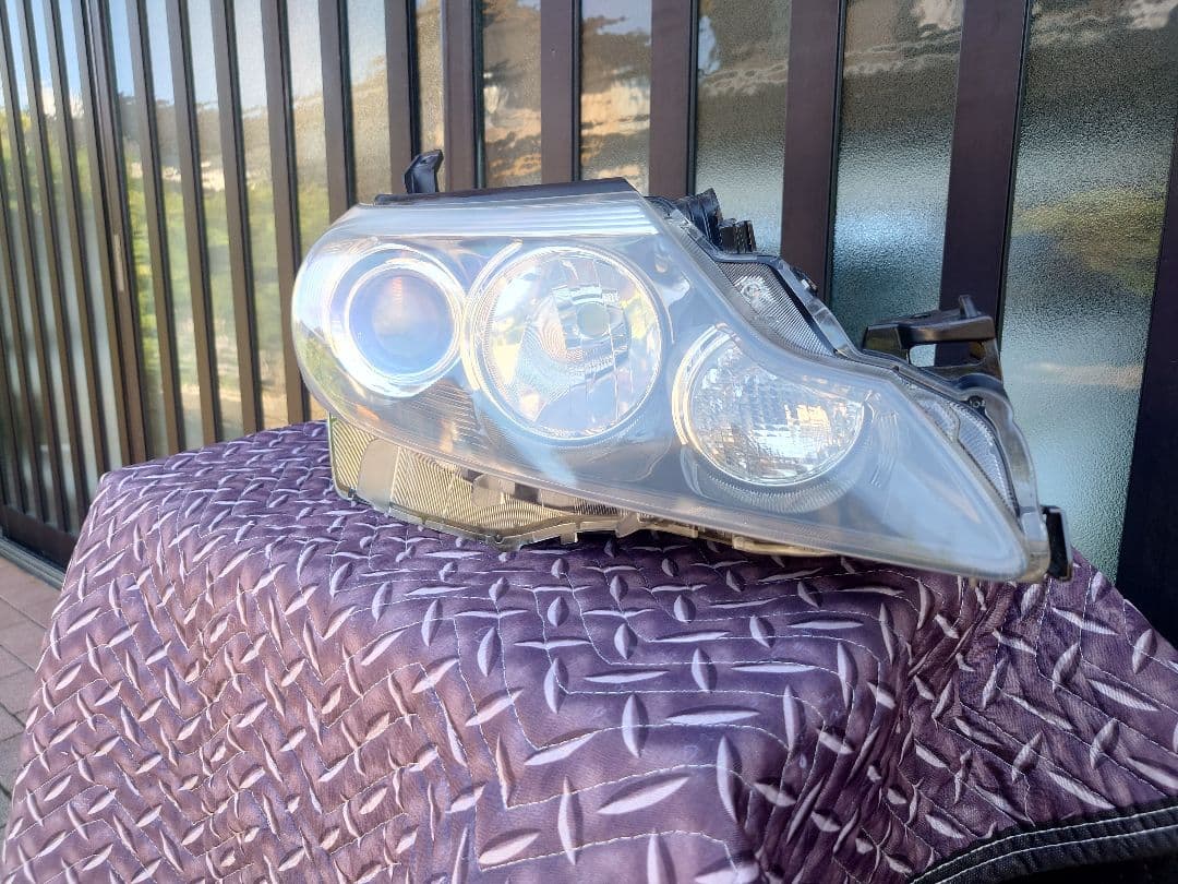 エスティマ 中期 3型 純正 インナーブラック　ヘッドライト 右側　AFS無