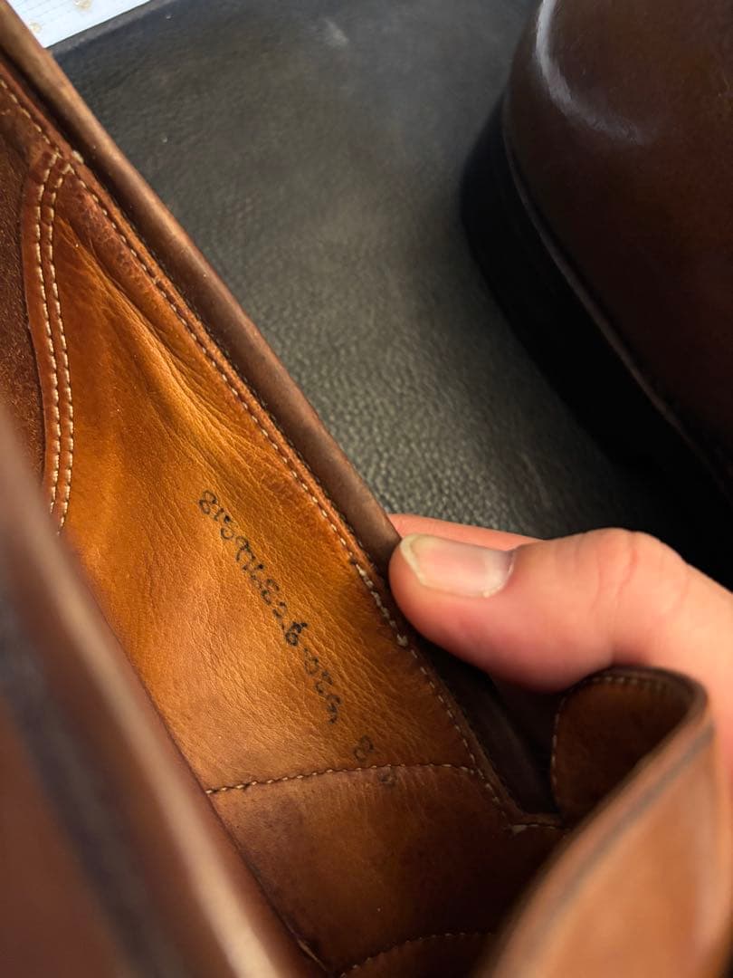 Ralph Lauren ラルフローレン(クロケット製) コードバン ローファー