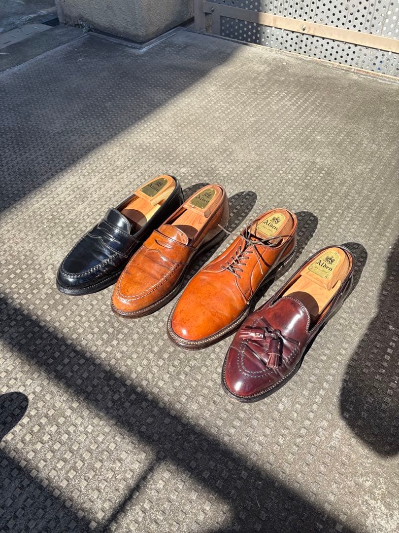 Ralph Lauren ラルフローレン(クロケット製) コードバン ローファー