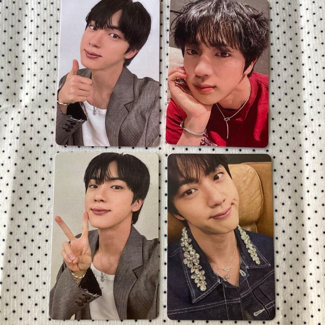 RUNSEOKJIN_EP.TOUR JIN ジン BTS 限定 トレカ 4枚