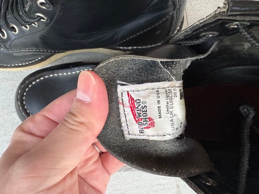 REDWING 6-INCH CLASSIC MOC BLACK レッドウイング