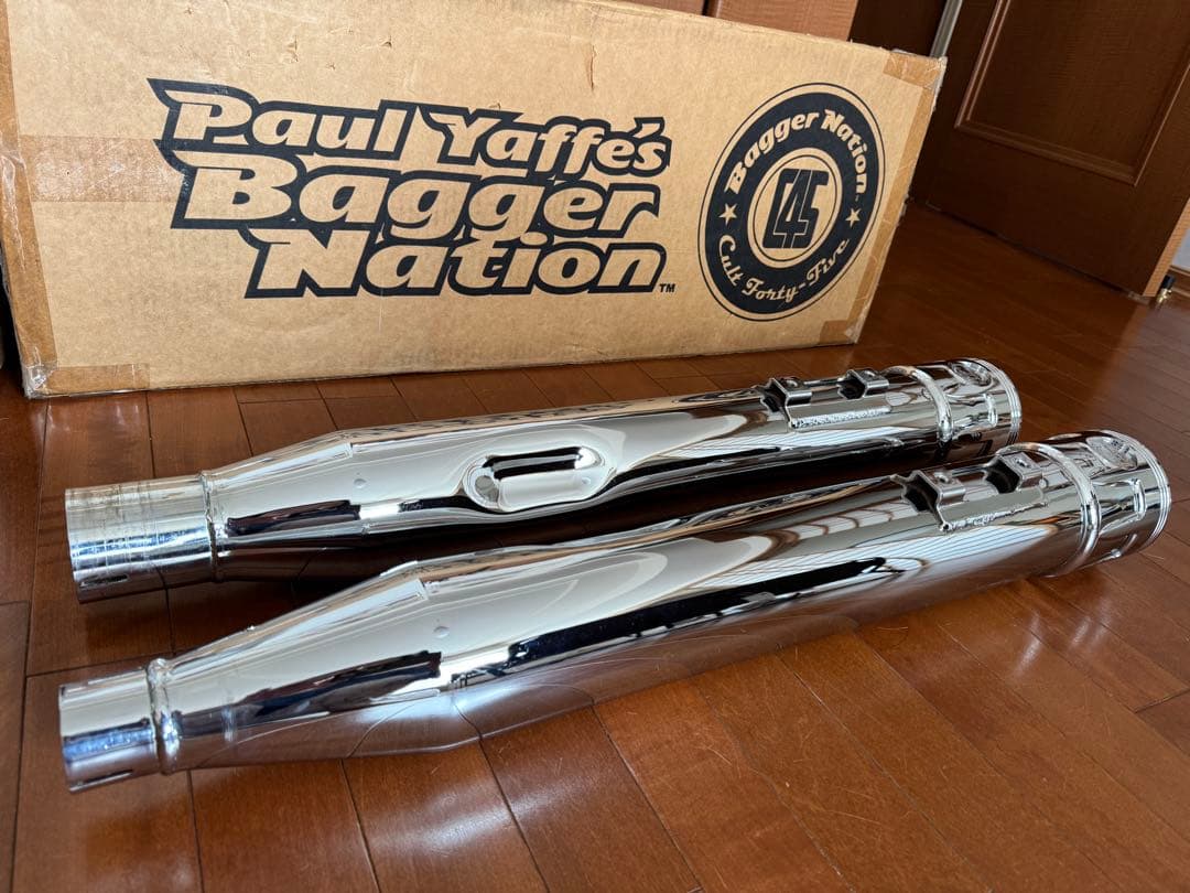 ハーレーダビッドソン スリップオンマフラー ポールヤフィ