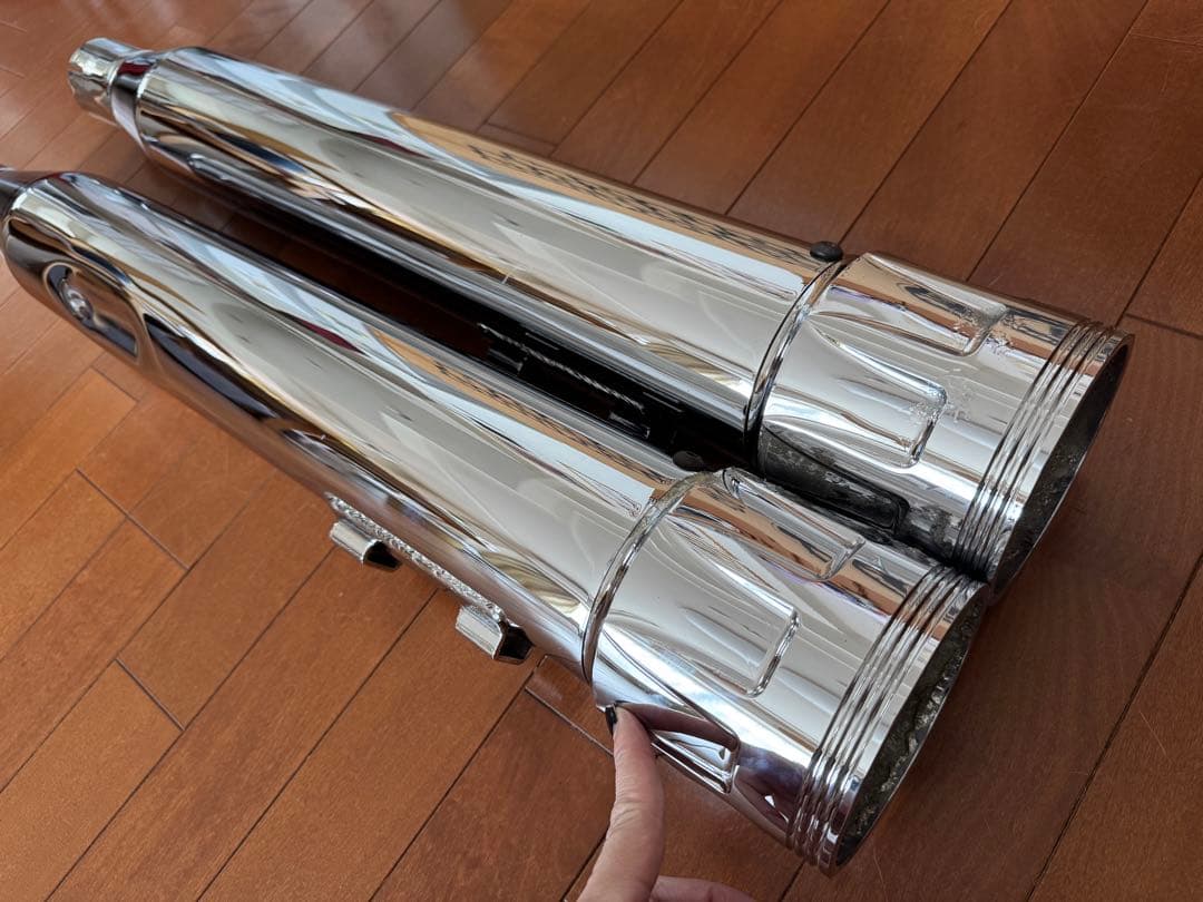 ハーレーダビッドソン スリップオンマフラー ポールヤフィ