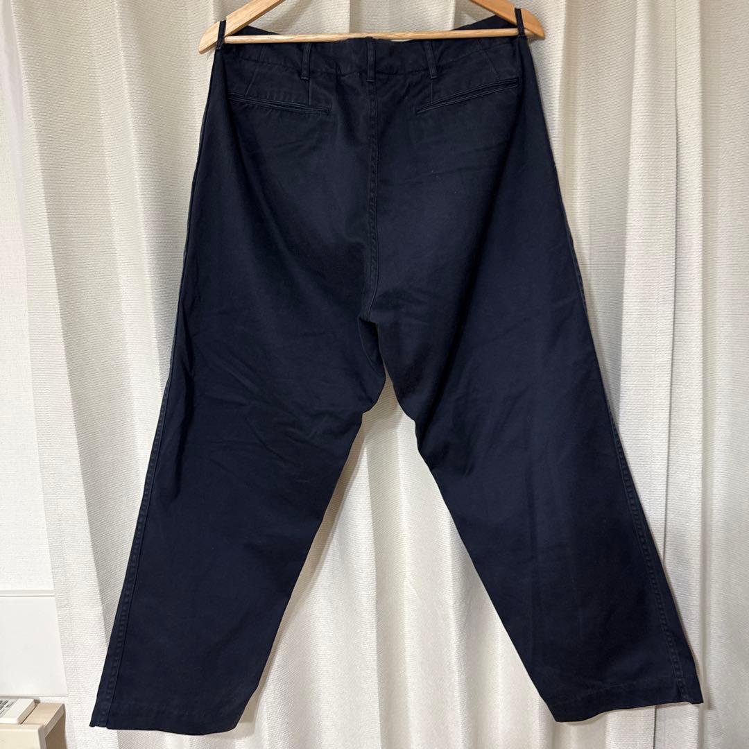 パンツ nanamica wide chino pant navy 32