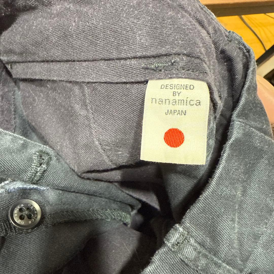 パンツ nanamica wide chino pant navy 32