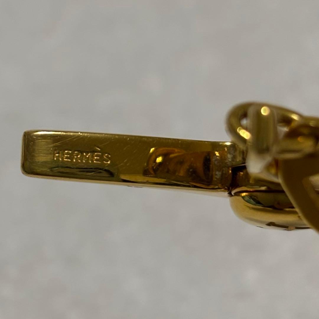 HERMES　エルメス　グローブホルダー　ゴールド色