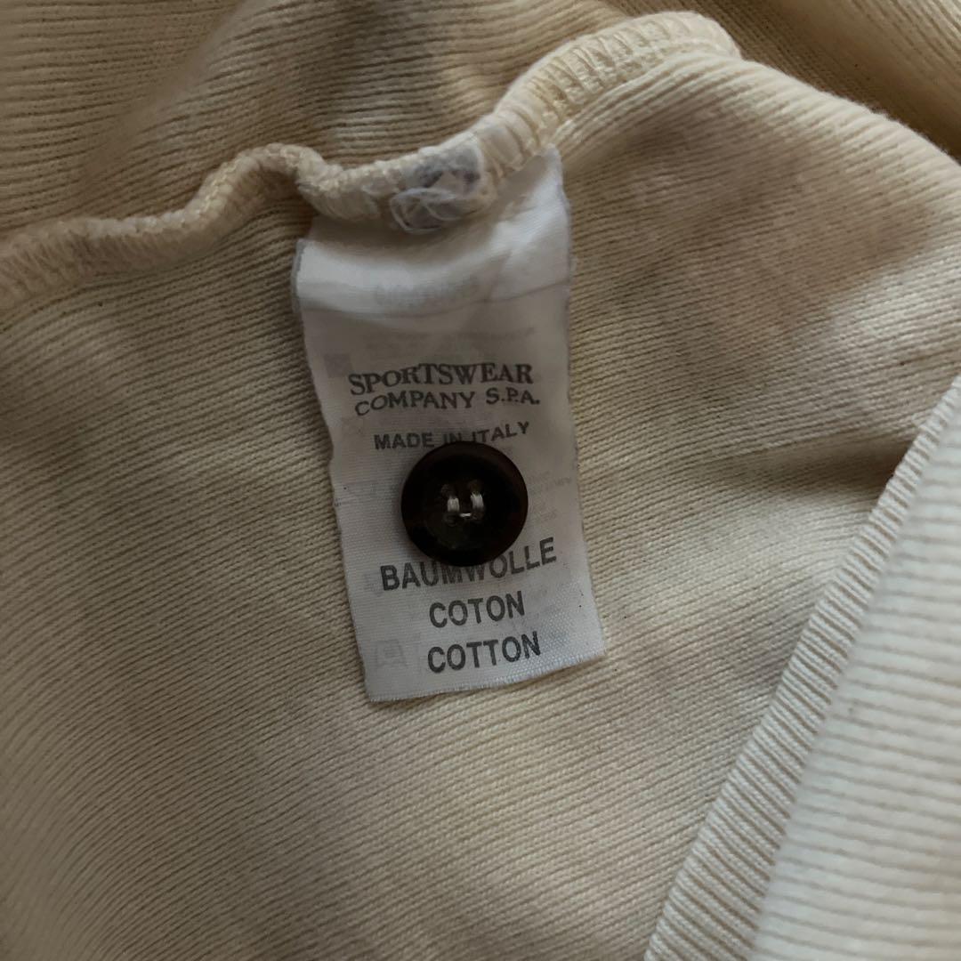 C.P. COMPANY クリーム色長袖カットソー