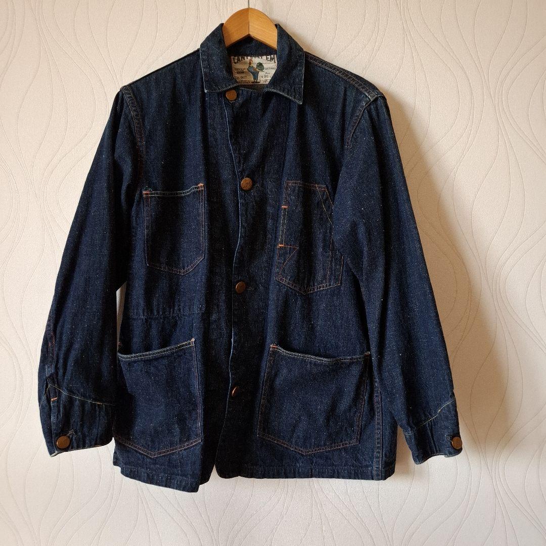 デニムカバーオールCANTBUS TEMキャントバステム デニムジャケット　36