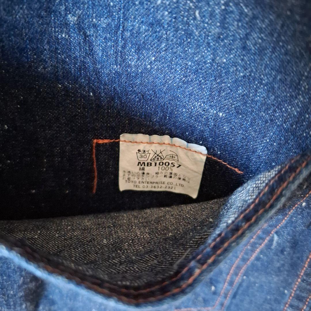 デニムカバーオールCANTBUS TEMキャントバステム デニムジャケット　36