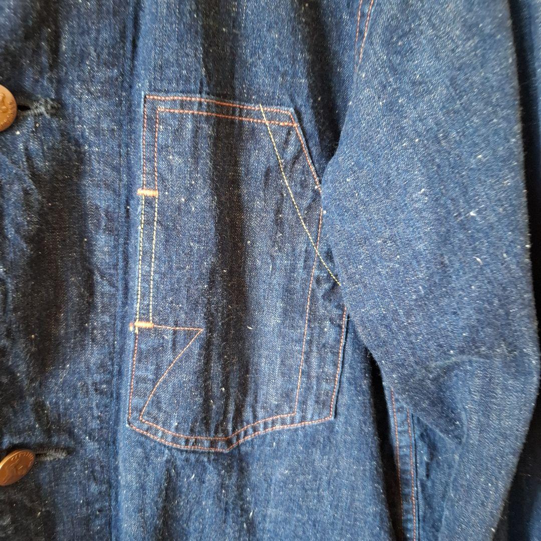 デニムカバーオールCANTBUS TEMキャントバステム デニムジャケット　36