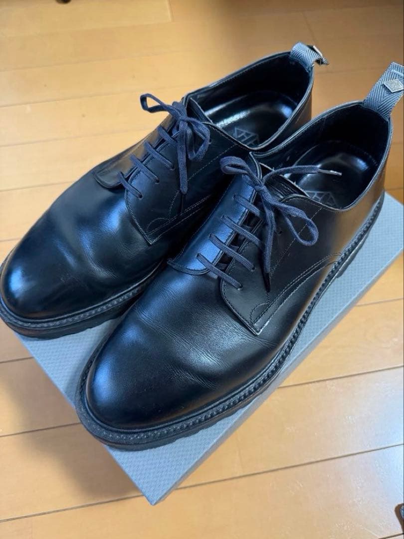 WH プレーントゥ　黒　干場スペシャル　サイズ8