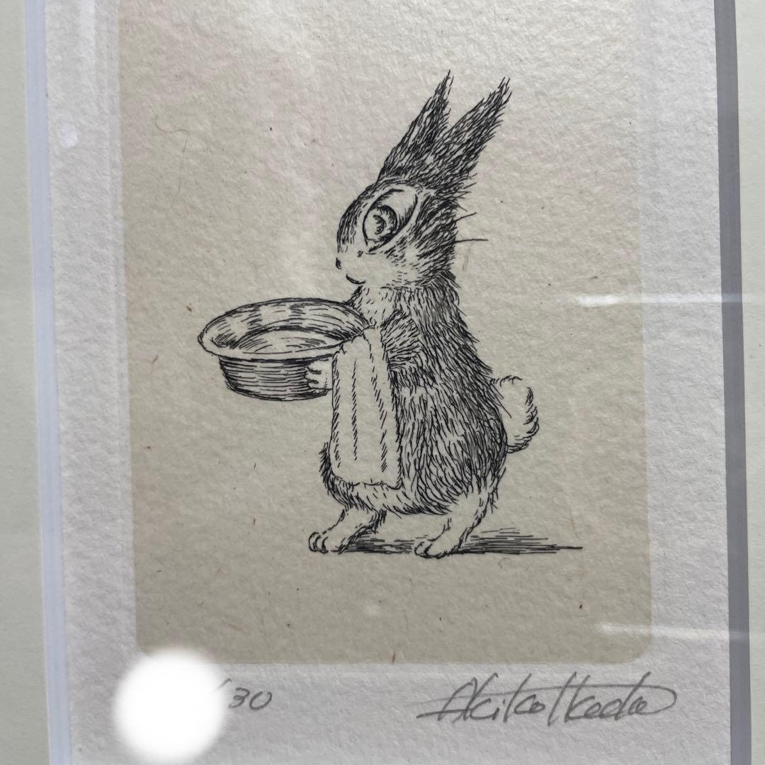 り*ん様 池田あきこ　わちふぃーるど　マーシィー　ミニミニ銅版画　【ドクの手伝い