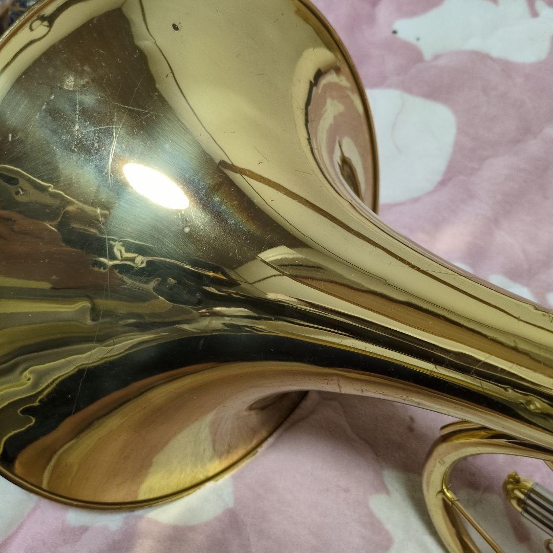最*☆様 YAMAHA　YHR321フレンチホルン本体 4バルブ ゴールド本体の
