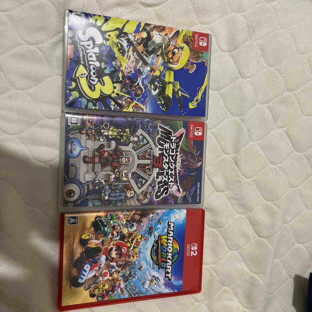 Splatoon 3, ドラゴンクエストモンスターズ3, マリオカートセット