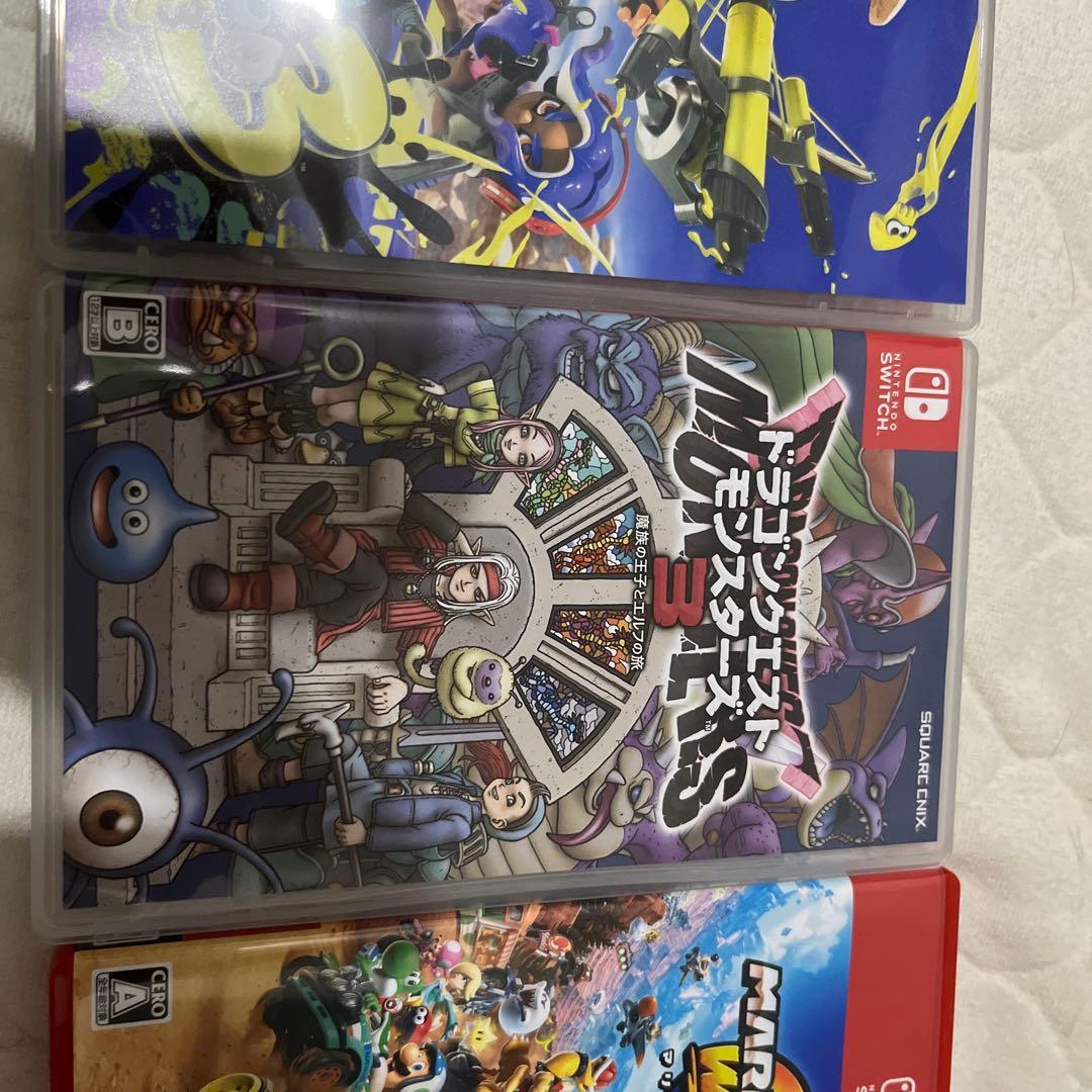 Splatoon 3, ドラゴンクエストモンスターズ3, マリオカートセット