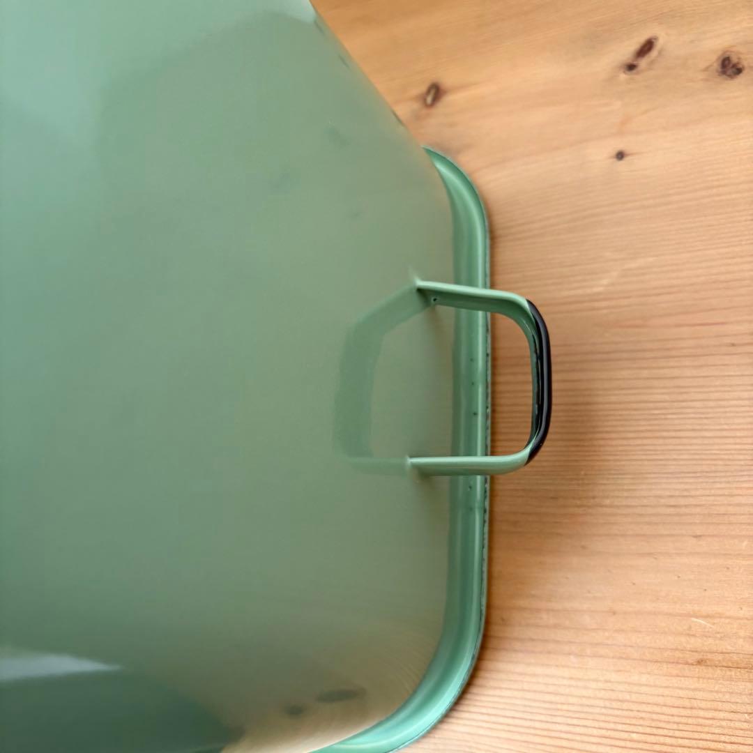 ブレッド缶 ホーロー レトロ アメリカンカントリー キッチン 収納 グリーン