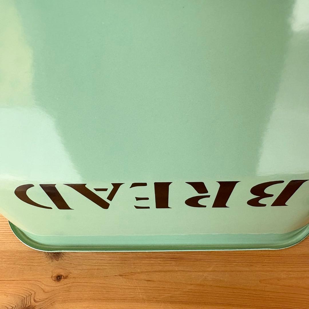 ブレッド缶 ホーロー レトロ アメリカンカントリー キッチン 収納 グリーン