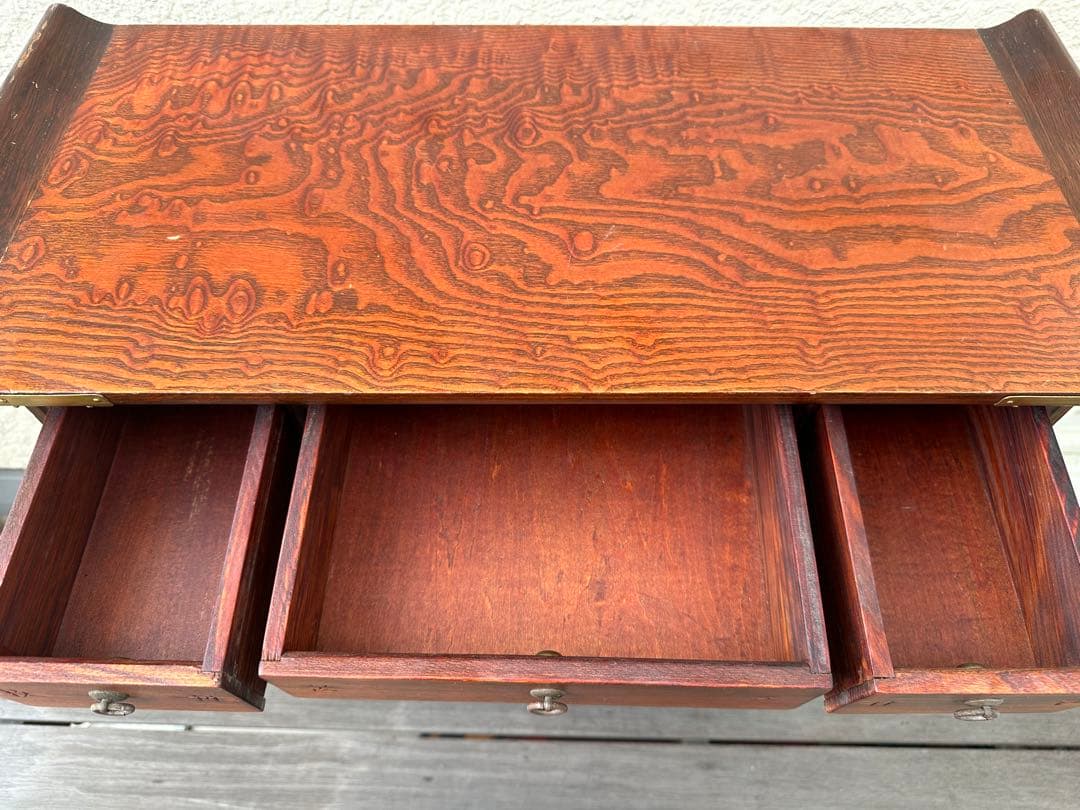 李朝 薬箪笥 ヤクジャン アンティーク 引き出し 戸棚 レトロ 木製　※r2