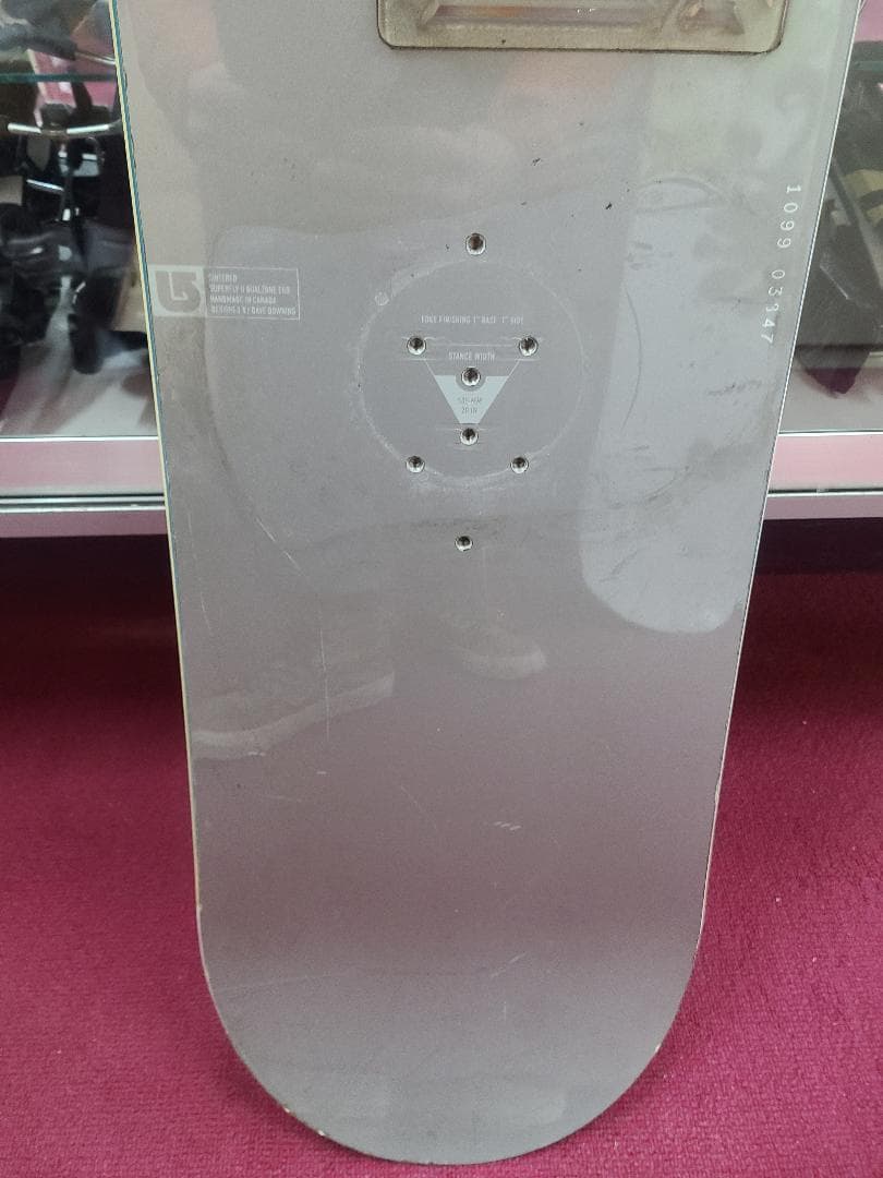 スノーボード 158 BURTON CUSTOM 3D BOARD