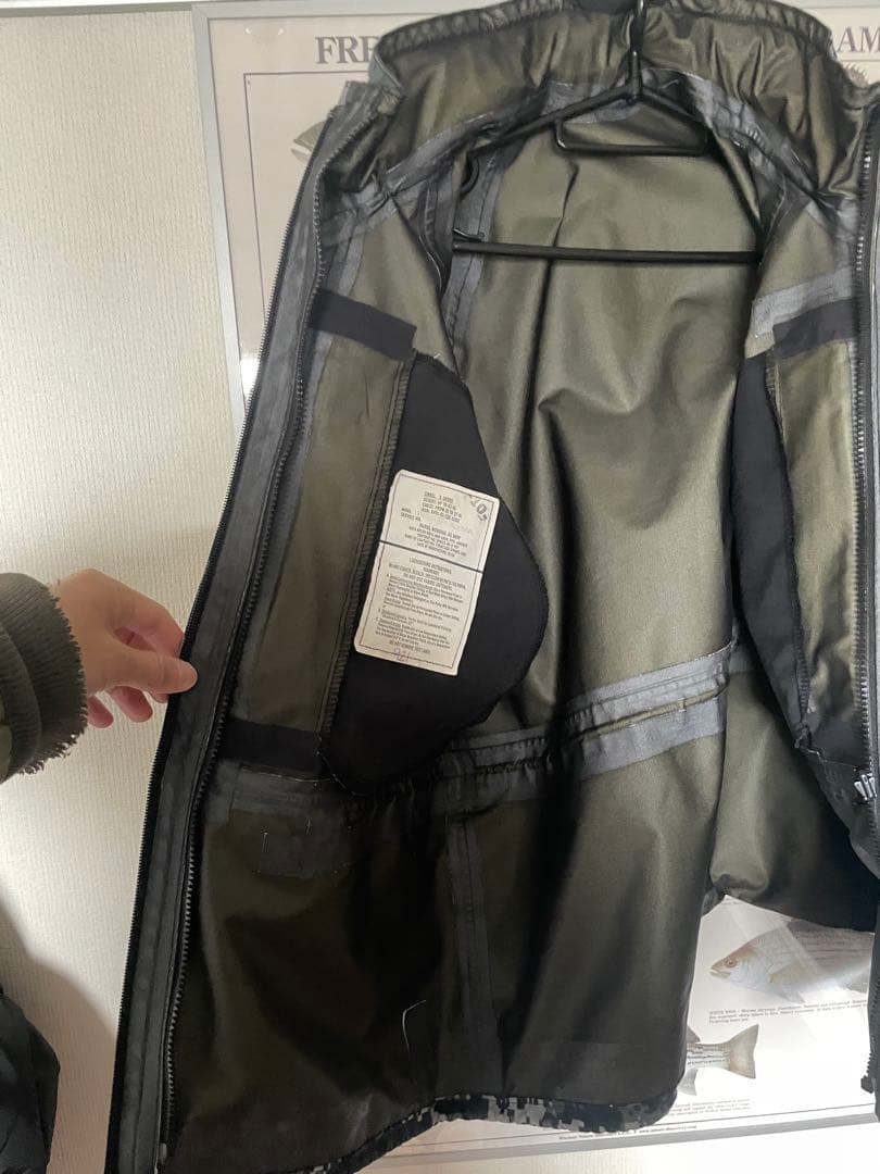 【US NAVY 実物】デジタルカモ ゴアテックスパーカー 米軍放出