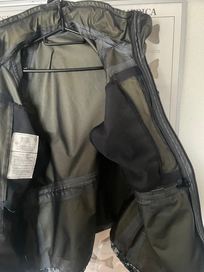 【US NAVY 実物】デジタルカモ ゴアテックスパーカー 米軍放出