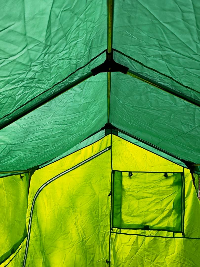 希少ロッジ型テント 大三工業株式会社(現ロゴス)コテージ E-493 2ルーム