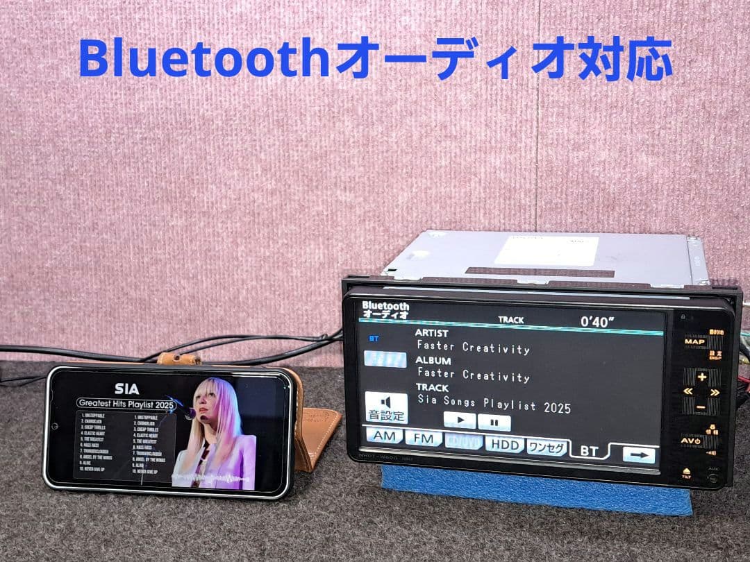 2020年版地図★トヨタ純正 NHDT-W60G BT対応・ワンセグ★動作良好