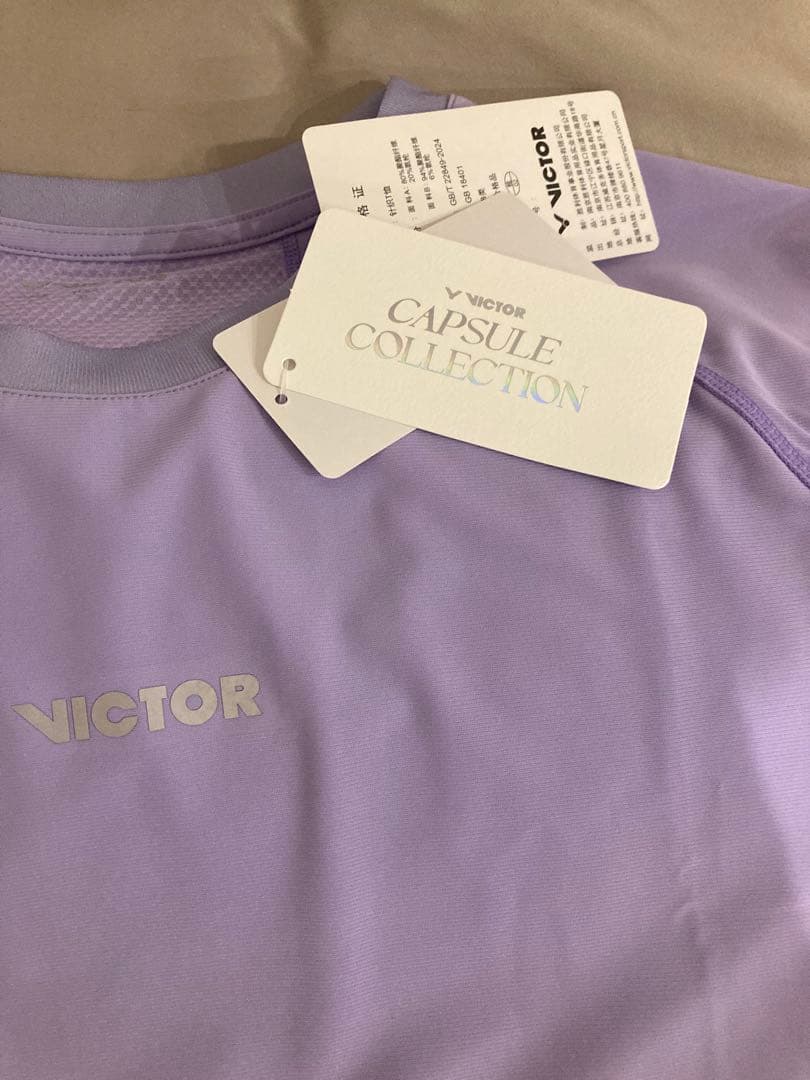 【日本未発売・1点限り】 VICTOR CAPSULE パープルセット　L/M