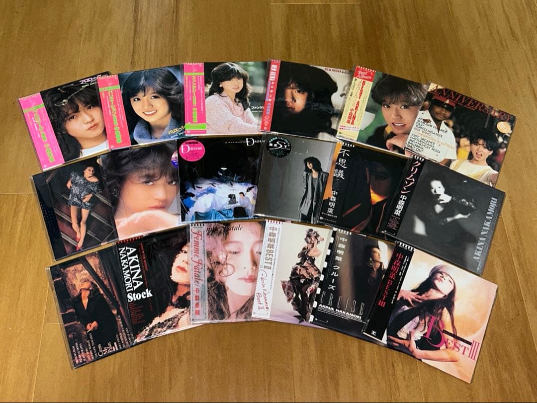 AKINA BOX（アルバム18枚組）