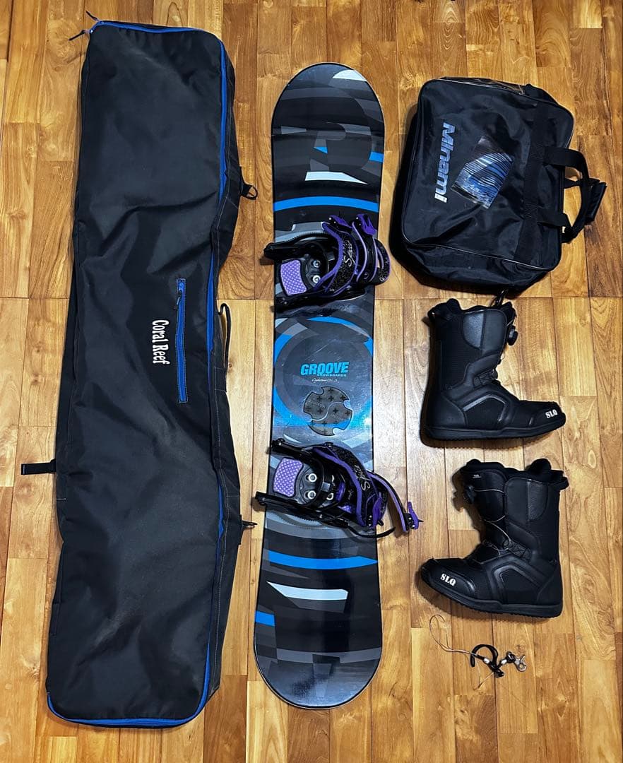 初心者 スノーボード セット プロテクターあり153cm 26cm 26.5cm