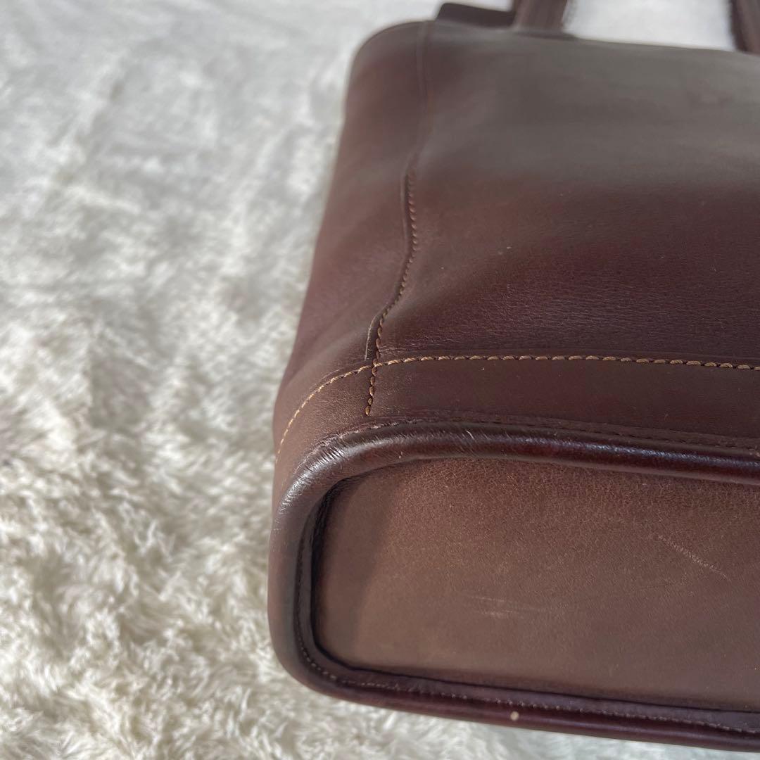 【美品】 OLD COACH オールドコーチ トートバッグ ブラウン 9305