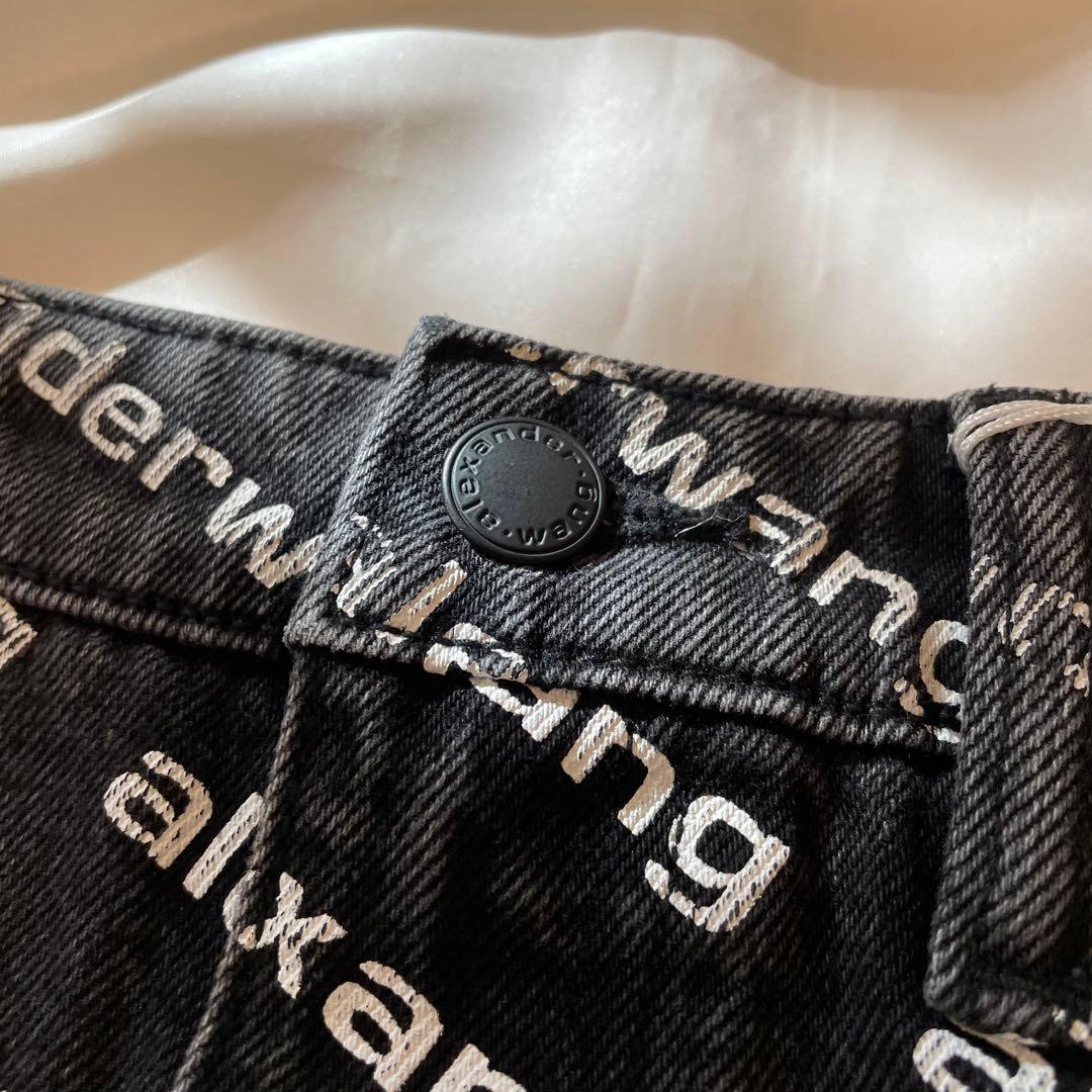 ■ alexander wang Bite ハイライズ ロゴ ショーツ ■