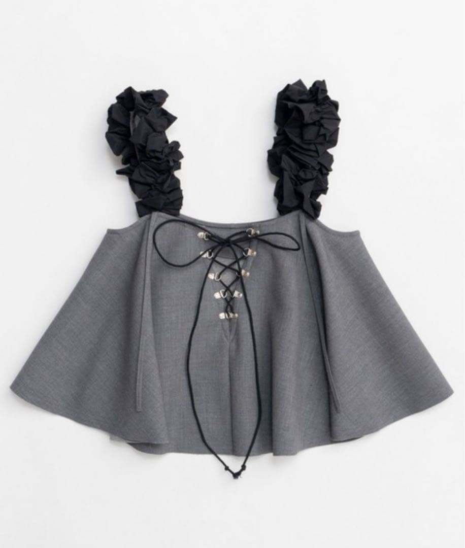 maisonspecialフリル付きグレービスチェ