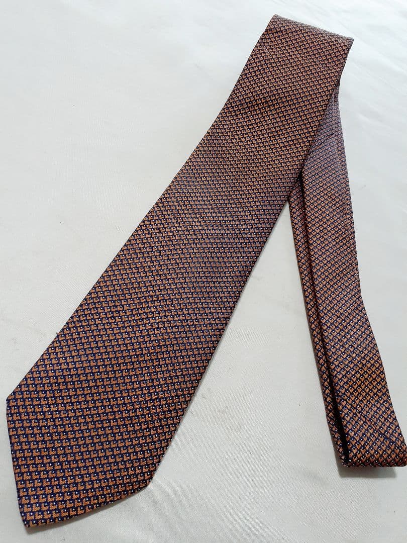 HERMES エルメス ハート柄 ネクタイ