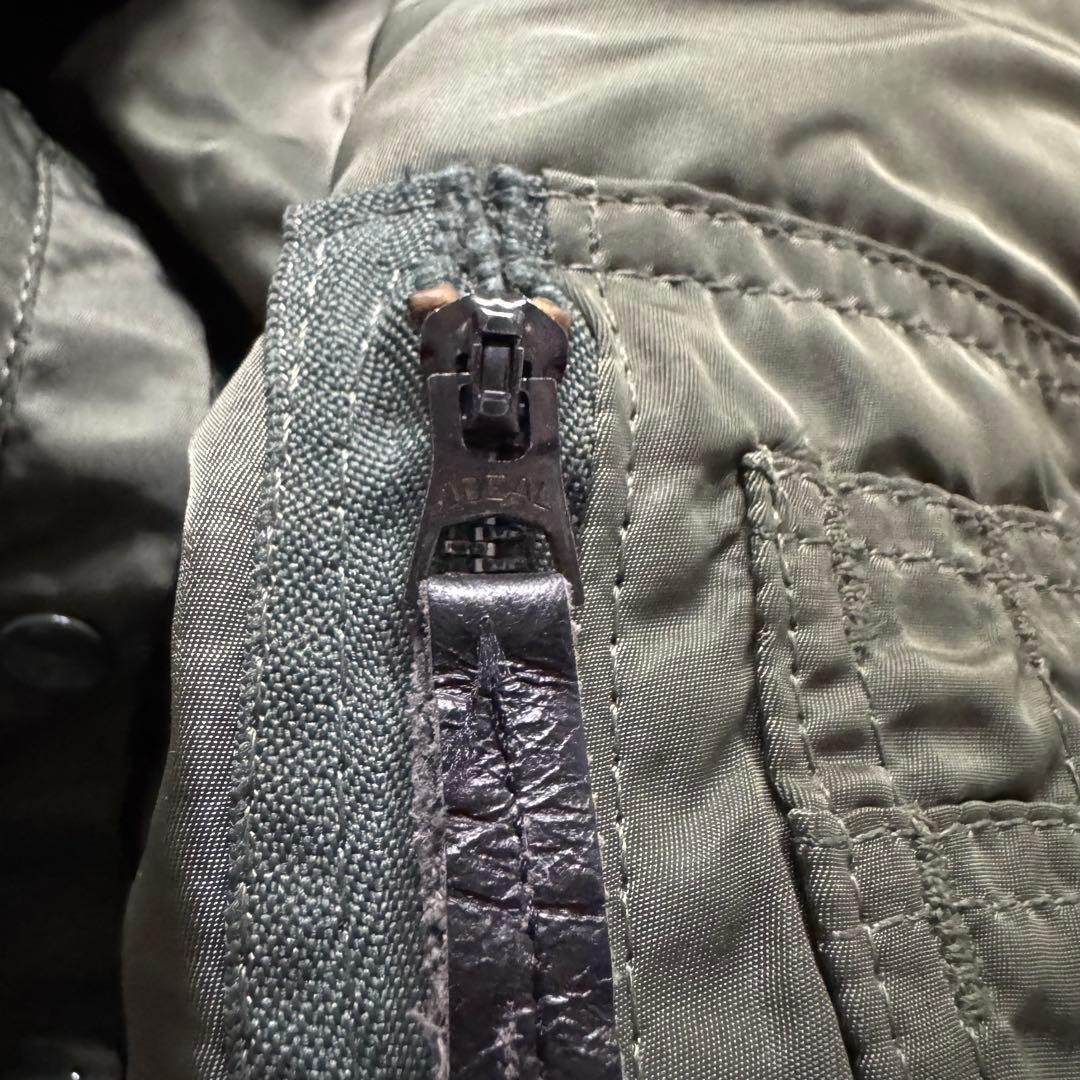 たつさん確認用ページ80s alpha フライトジャケットn-3bM旧タグ3本線